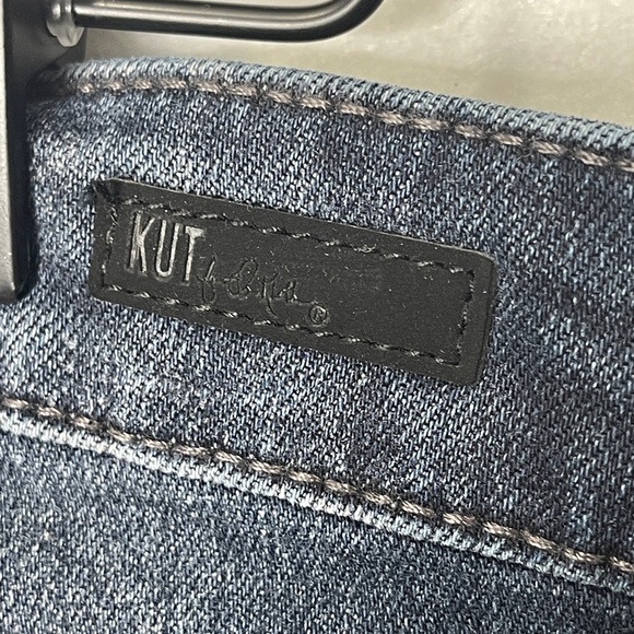 Kut From The Kloth Straight Leg Denim Jeans Indestructible Size 14 KP560MD6SF - Picture 8 of 9